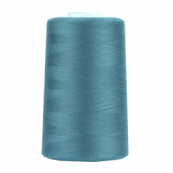 Нитки швейные 50/2 полиэстер 5000 ярд цв.479 голубой MAX
