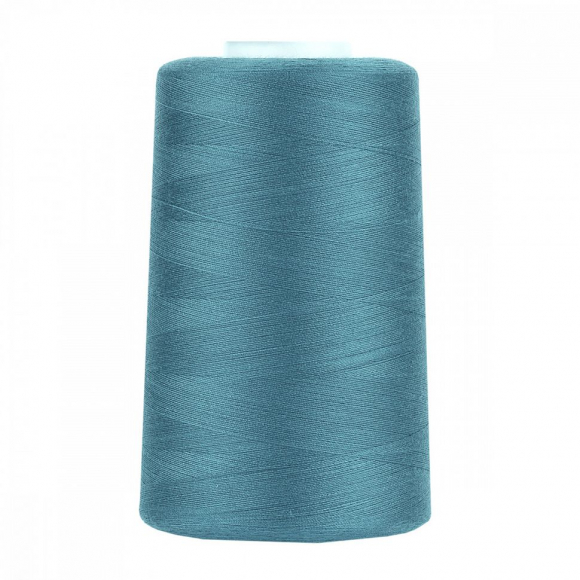Нитки швейные 50/2 полиэстер 5000 ярд цв.479 голубой MAX