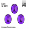 Стразы пришивные акриловые MAGIC 4 HOBBY арт.MG.A.02 18x25 мм овал цв.09 фиолетовый уп.50 шт