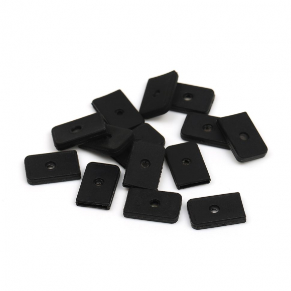 Наконечники для регилина TBY 7223-3034 шир.8мм цв.черный уп.20шт Наконечники для регилина TBY 7223-3034 шир.8мм цв.черный уп.20шт