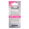 Иглы швейные ручные Maxwell арт.MAX.558 гобеленовые (с закругленным кончиком) №3-8, уп.10 игл