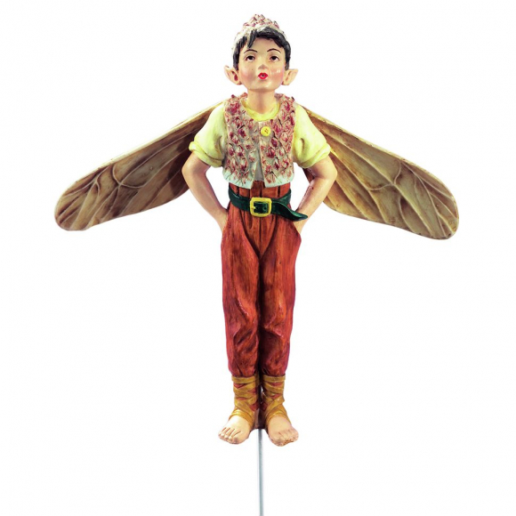 189084_Фигурка декоративная, цветочный эльф "Вереск"