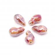 Бусины керамические TESОRO арт.TS-387 цв.020 18х10 мм