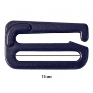 Крючок для бюстгальтера металл ARTA.F.2853 14,4мм, цв.061 темно-синий, уп.50шт