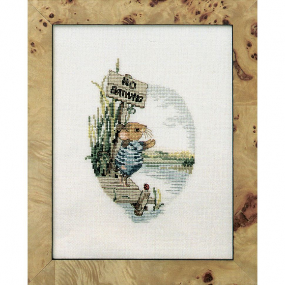 Набор для вышивания OEHLENSCHLAGER арт.84255 Мышка у озера 21х27 см Набор для вышивания OEHLENSCHLAGER арт.84255 Мышка у озера 21х27 см