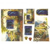 33454_Бумага рисовая "Пейзаж"