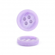 Пуговицы пластик CN 2732 цв.06 сиреневый 16L-10мм, 4 прокола, 72 шт