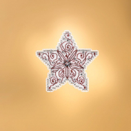 Набор для вышивания бисером MILL HILL Звезда 6х6 см