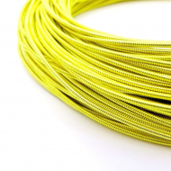 Канитель жесткая арт.KAN/MS 1,25-02 матовый, лимон уп.100 г