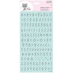 88811_Наклейки "Алфавит" Little Meow