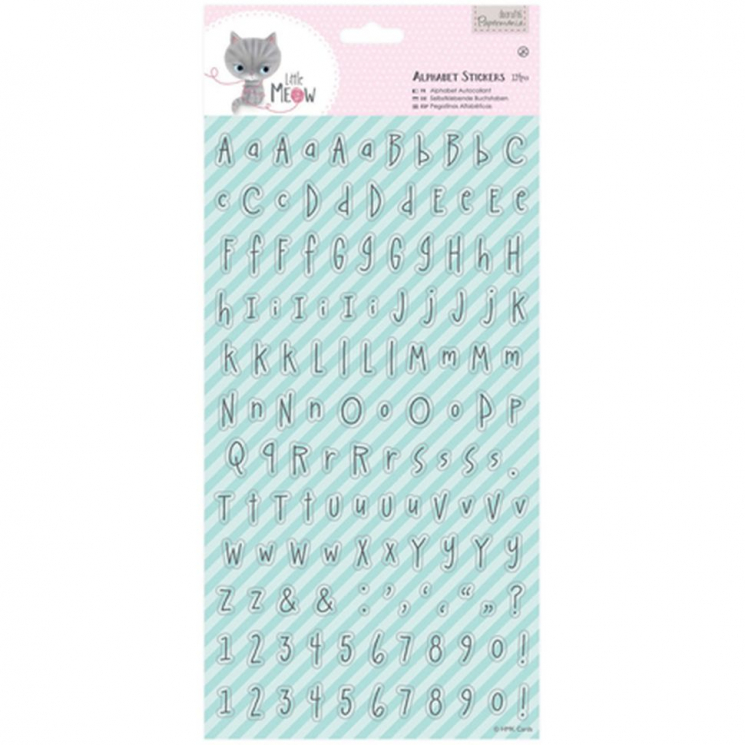 88811_Наклейки "Алфавит" Little Meow