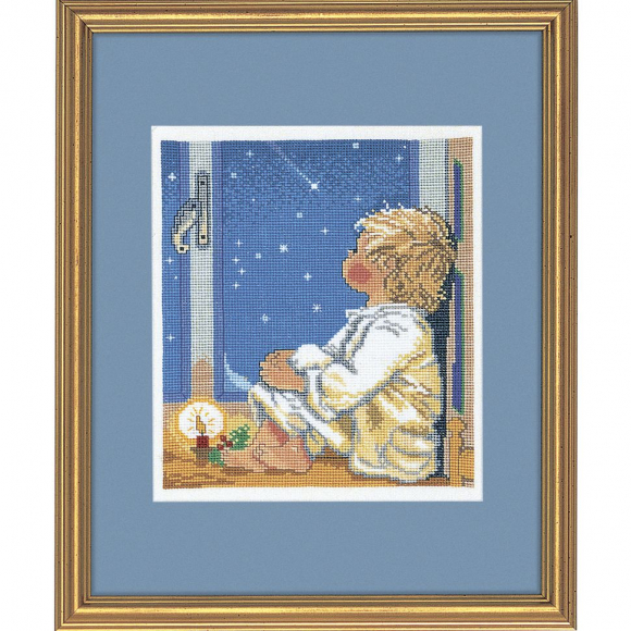 Набор для вышивания EVA ROSENSTAND арт.14-059 Мальчик и звезды 28х35 см