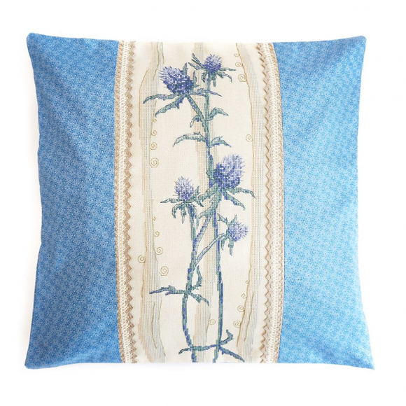 Набор для вышивания МАРЬЯ ИСКУСНИЦА арт.14.001.04 Наволочка Синеголовник 40х40 см