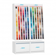 128411_Стенд нити универсальной SERALON 100, 200 м, 430 цветов с наполнением