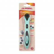 Нож круговой Aurora AU-618 18 мм с дополнительными лезвиями