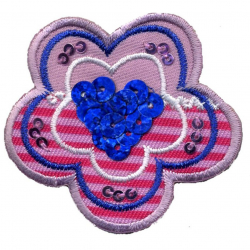 72143_Термоаппликация HKM "Цветок"