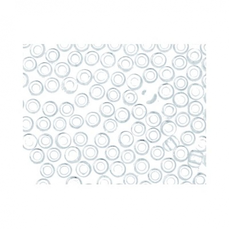 Бисер Япония "TOHO" 08/0  круглый 1  3 мм 5 х 5 г №0001 прозрачный