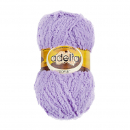 Пряжа ADELIA SOFIA (100% полиэстер) 10х50г/90м цв.40 св.сиреневый