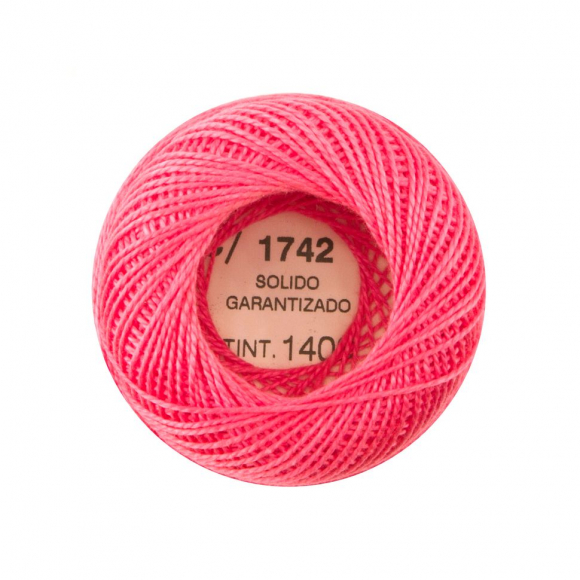 Мулине "Finca Perle"(Жемчужное"), №8, однотонный цвет 1742