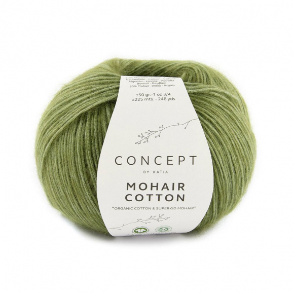 175776_Пряжа Mohair Cotton, 70% хлопок, 30% мохер, 50 г, 225 м 175776_Пряжа Mohair Cotton, 70% хлопок, 30% мохер, 50 г, 225 м