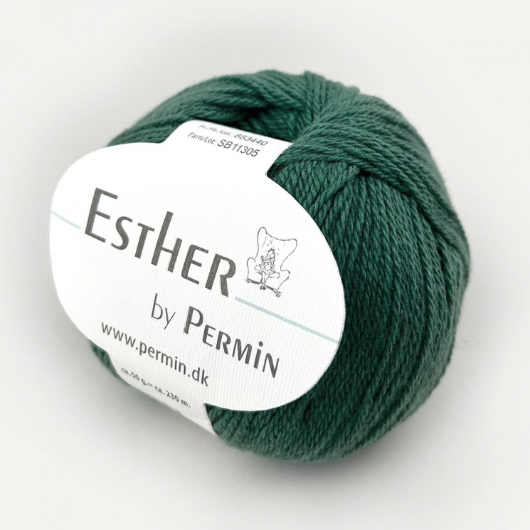 183197_Пряжа Esther, 55% шерсть, 45% хлопок, 50 г, 230 м