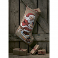 Набор для вышивания PERMIN арт.41-1234 Сапожок Эльф 37х60 см