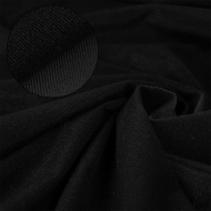 Петельное полотно велкроткань TBY кач.А шир.150см 200g/m2 цв.черный уп.10м Петельное полотно велкроткань TBY кач.А шир.150см 200g/m2 цв.черный уп.10м