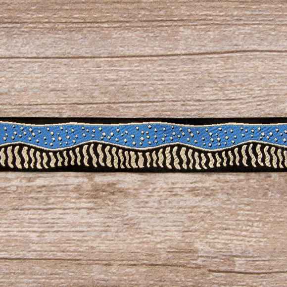 Лента жаккардовая SAFISA, 20 мм, 15 м, цвет 02