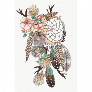 Набор для вышивания LETI арт. L8041 Лунные сны 30х20 см