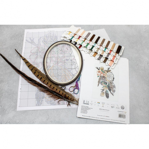 Набор для вышивания LETI арт. L8041 Лунные сны 30х20 см Набор для вышивания LETI арт. L8041 Лунные сны 30х20 см