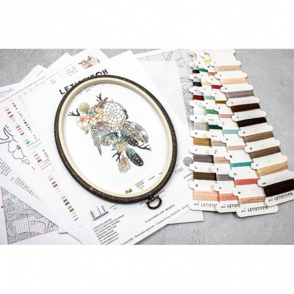 Набор для вышивания LETI арт. L8041 Лунные сны 30х20 см Набор для вышивания LETI арт. L8041 Лунные сны 30х20 см