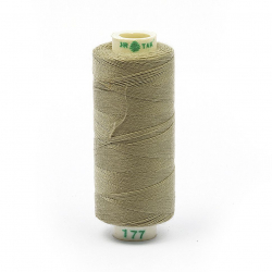 Нитки Dor Tak бытовые 40/2 полиэстер 366м цв.177 серый