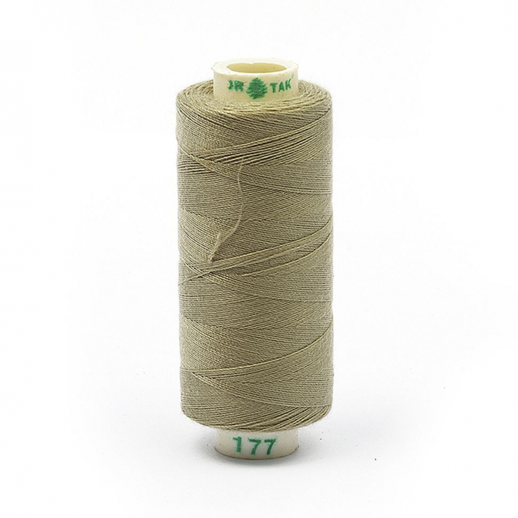 Нитки Dor Tak бытовые 40/2 полиэстер 366м цв.177 серый