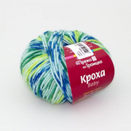 Пряжа для вязания ТРО Кроха (20% шерсть, 80% акрил) 10х50г/135м цв.принт 7060