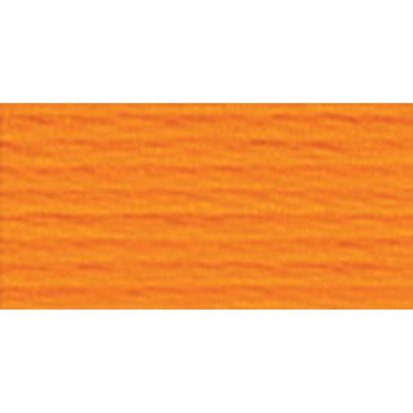 Нитки для вышивания Gamma мулине (3173-6115) 100% хлопок 24 x 8 м цв.3198 ярк.оранжевый