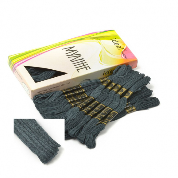 Нитки мулине IDEAL арт.ТВ (100% хлопок) 24х8м цв.509