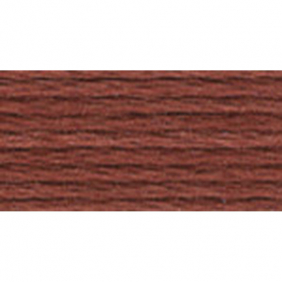 Нитки для вышивания Gamma мулине (3173-6115) 100% хлопок 24 x 8 м цв.5203 коричнево-красный
