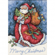 Набор для вышивания DIMENSIONS арт.DMS-08825 Счастливого Рождества,Санта! 13х18 см Набор для вышивания DIMENSIONS арт.DMS-08825 Счастливого Рождества,Санта! 13х18 см