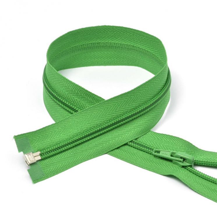 Молния MaxZipper пласт. спираль №5-N 50см цв.F243 зеленый уп.50шт