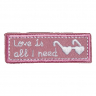 Термоаппликация "Любовь - это все, что мне нужно"