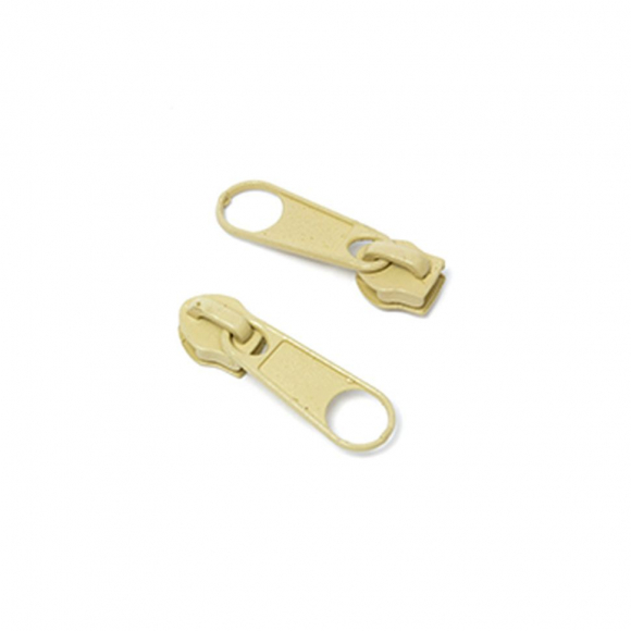 Замок MaxZipper без фиксатора СП#5 цв.F307 натуральный уп.200шт