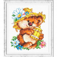 Набор для вышивания ЧУДЕСНАЯ ИГЛА арт.17-19 Сладкоежка 11х13 см