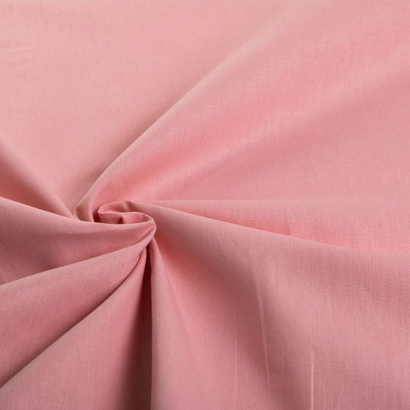 Ткань ранфорс гладкокраш., арт.WH V41, 130г/м?,100% хлопок, шир.240см, цв.пыльная роза, уп.10м Ткань ранфорс гладкокраш., арт.WH V41, 130г/м?,100% хлопок, шир.240см, цв.пыльная роза, уп.10м