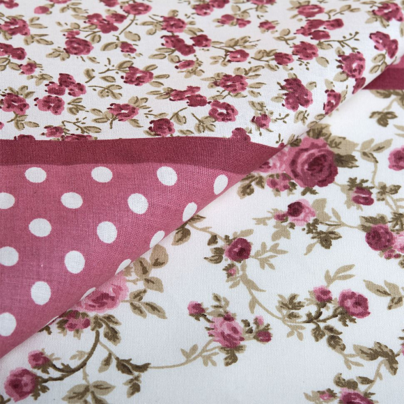 Ткань ранфорс Кантри, арт.WH 10601-v08, 130г/м?,100% хлопок, шир.240см, цв.нежная роза, уп.3м Ткань ранфорс Кантри, арт.WH 10601-v08, 130г/м?,100% хлопок, шир.240см, цв.нежная роза, уп.3м