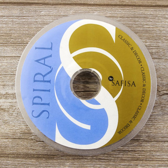 81418_Косая бейка с рисунком SAFISA, арт.6486, 20 мм, 20 м, цвет 01