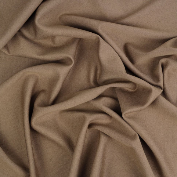 Ткань Джерси 350 г/м? 60% вискоза, 35% полиэстер, 5% спандекс шир.155 см арт.TBY.Jrs.350.18 цв.18 бежевый уп.1м