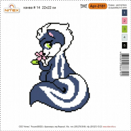 Набор для вышивания мулине НИТЕКС арт.2181 22х22 см