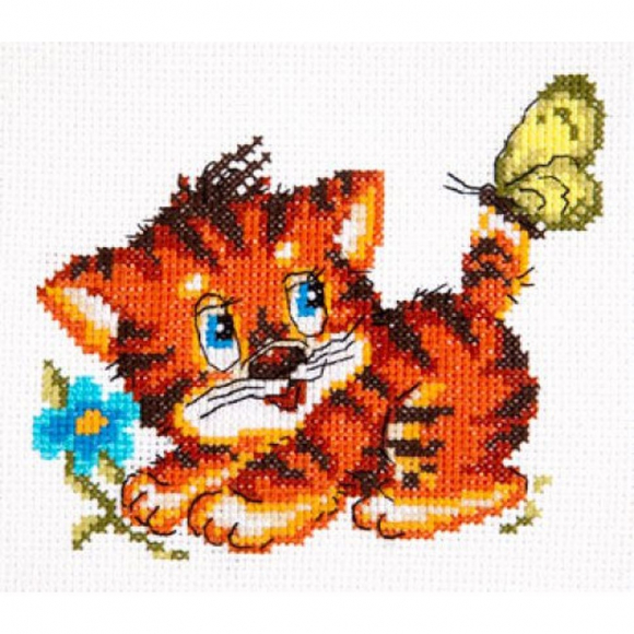 Набор для вышивания ЧУДЕСНАЯ ИГЛА арт.18-35 Нежный возраст 13х11 см Набор для вышивания ЧУДЕСНАЯ ИГЛА арт.18-35 Нежный возраст 13х11 см