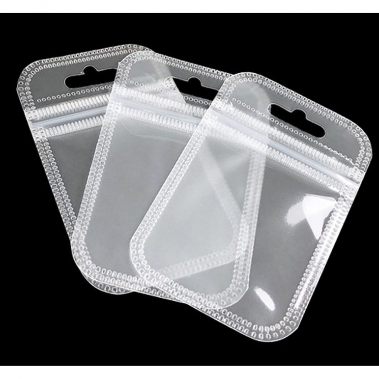 Пакет с Zip-Lock замком (люкс) 12х9см (8х8см) цв.прозрачный, уп 100 шт