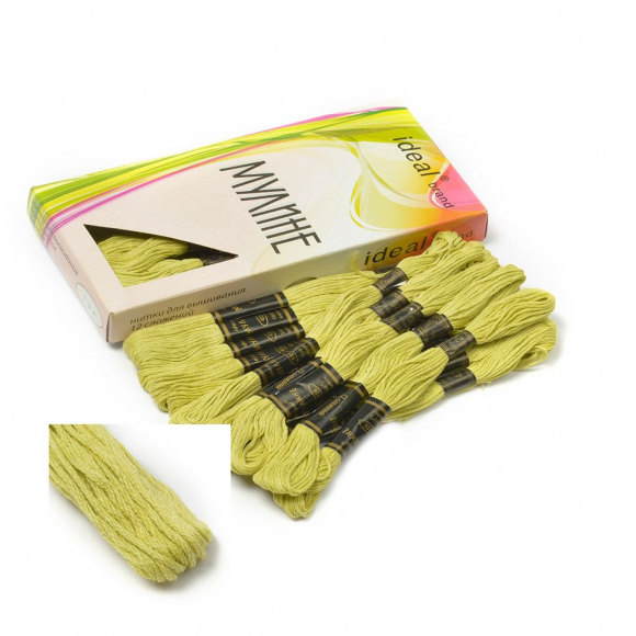 Нитки мулине IDEAL арт.ТВ (100% хлопок) 24х8м цв.426